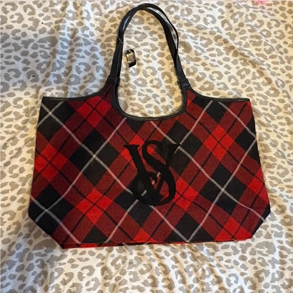 Victoria's Secret Handbags - Red and Black Victoria Secret - Tote Bag